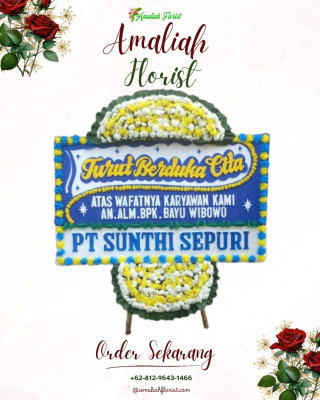 Papan Bunga Duka di Girisekar